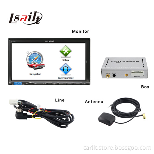 Hot! ! New Special Multimedia GPS Navigaton Box for Alpine